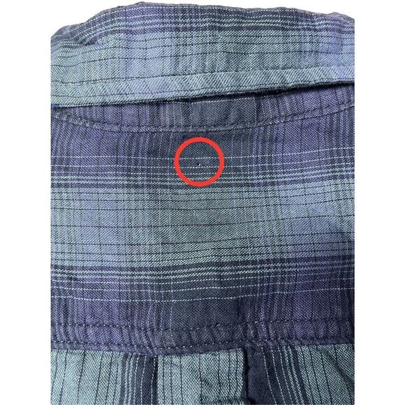 Hudson Men’s Santana Long Sleeves Button Up Plaid Flannel Shirt Small New - Picture 6 of 12